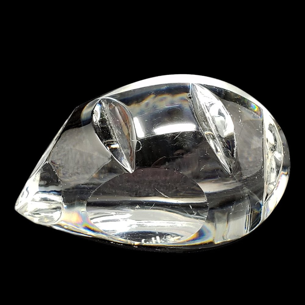 Spode Crystal Teardrop Hedgehog Paperweight